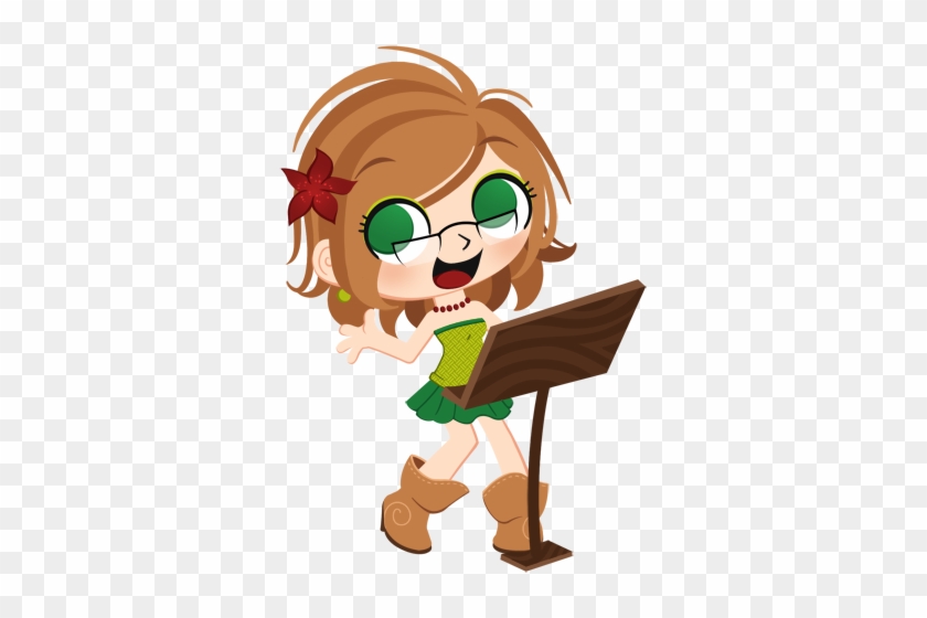 Lecture Girl By Sprits - Cartoon #873019