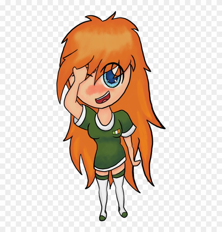 Irish Chibi Girl By Fisherfly - Illustrator #873067