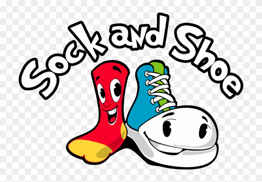 Sock And Shoe - Socks And Shoes Clipart #873079