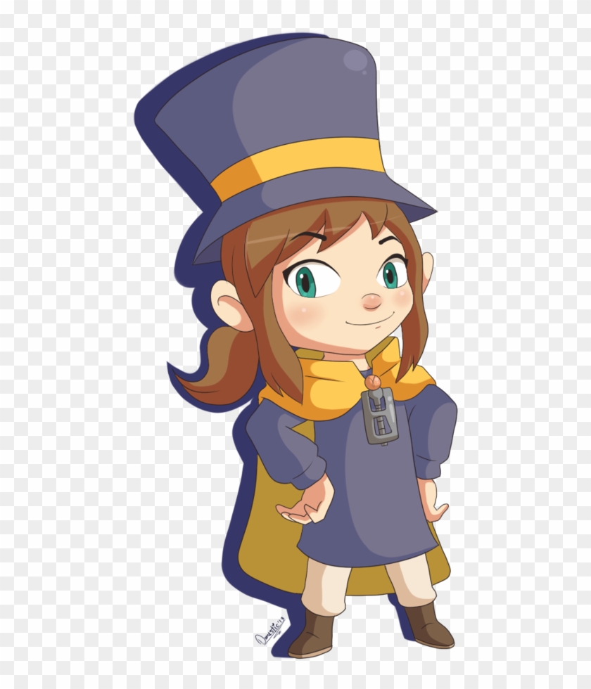 Hat Girl In Time By Domestic-hedgehog - Hatgirl A Hat In Time #873084