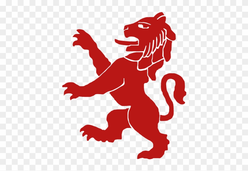 Red Lion Clipart - London Scottish Rugby Logo #873104