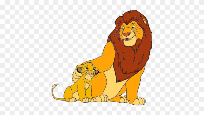 Rei Le O Lion King Kit Completo Com Molduras Para Convites - Lion And Cub Clipart #873106