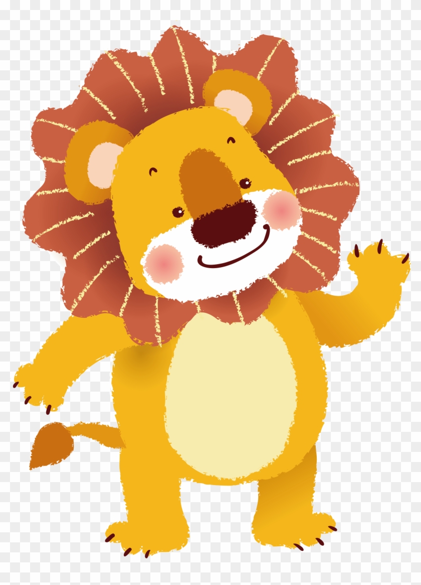 Lion Tiger Cartoon - Lion Cartoon Cute #873143