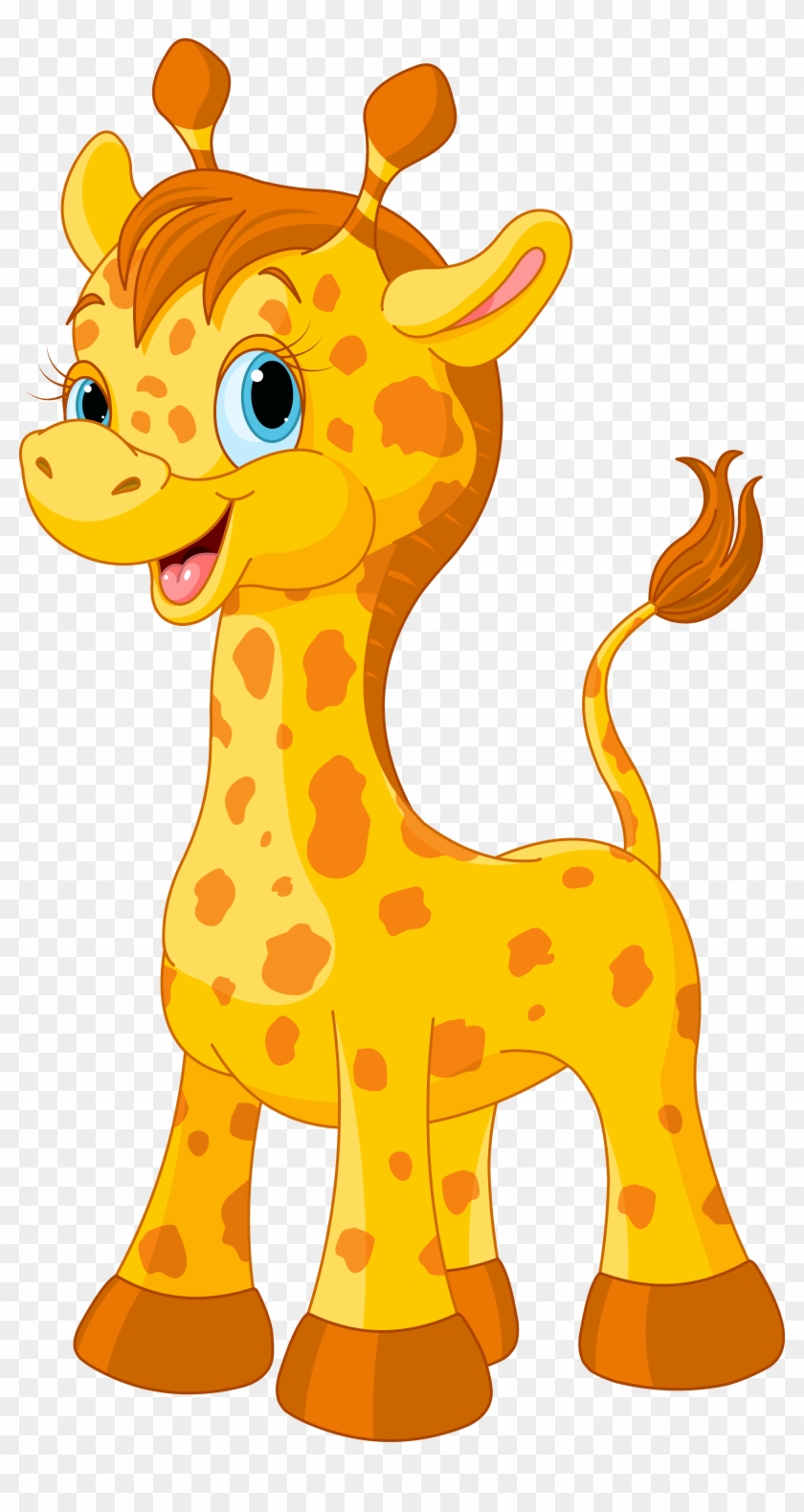 Giraffe Coloring Book Clip Art - Imagen De Jirafas Caricaturas #873168