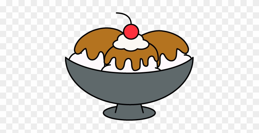 Ice Cream Sundae Clip Art - Clip Art Ice Cream #873201