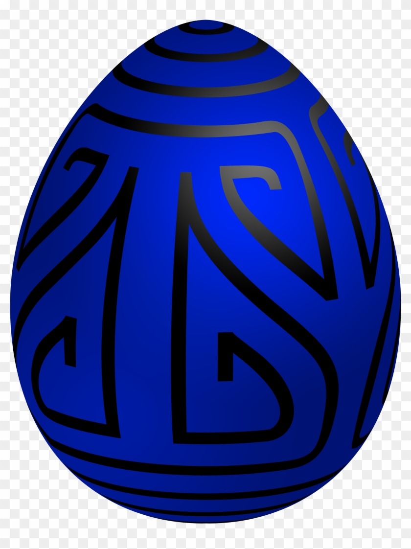 Easter Blue Deco Egg Png Clip Art - Easter Blue Deco Egg Png Clip Art #873250