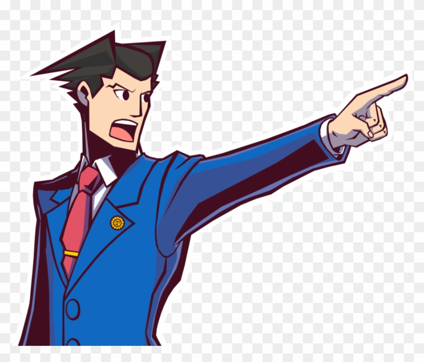 Hd Clipart Arabesque91 240 34 Phoenix Wright 192kb - Phoenix Wright