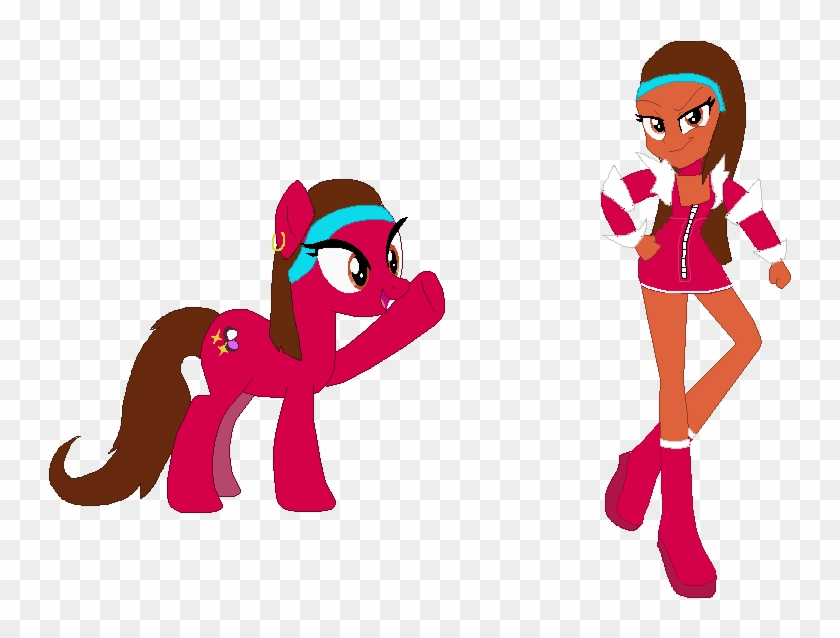 My Little Dance Revolution Janet Ponified And Eqg By - Digital Art #873283