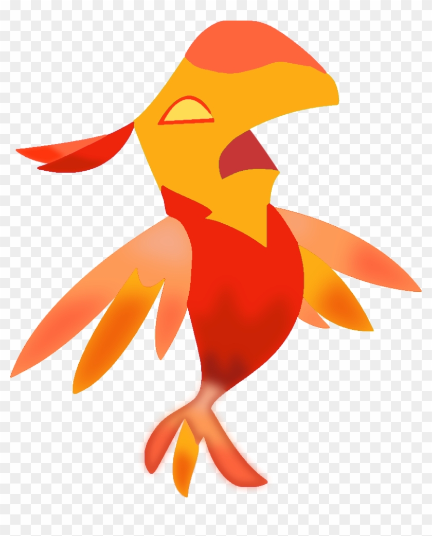 Pet Phoenix By Starryflame - Cartoon #873289