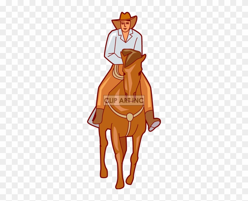 Cowboy With A Leather Hat Riding A Horse Holding A - Hiyoko Saionji Full Body Sprite #873307