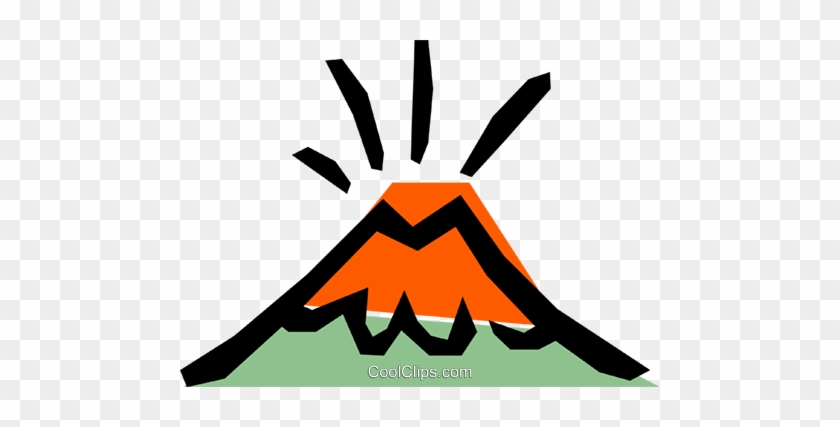 Volcano Clipart Vector - Volcano Vector Transparent #873442