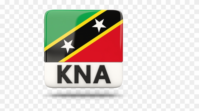 Illustration Of Flag Of Saint Kitts And Nevis - Dixieland #873506