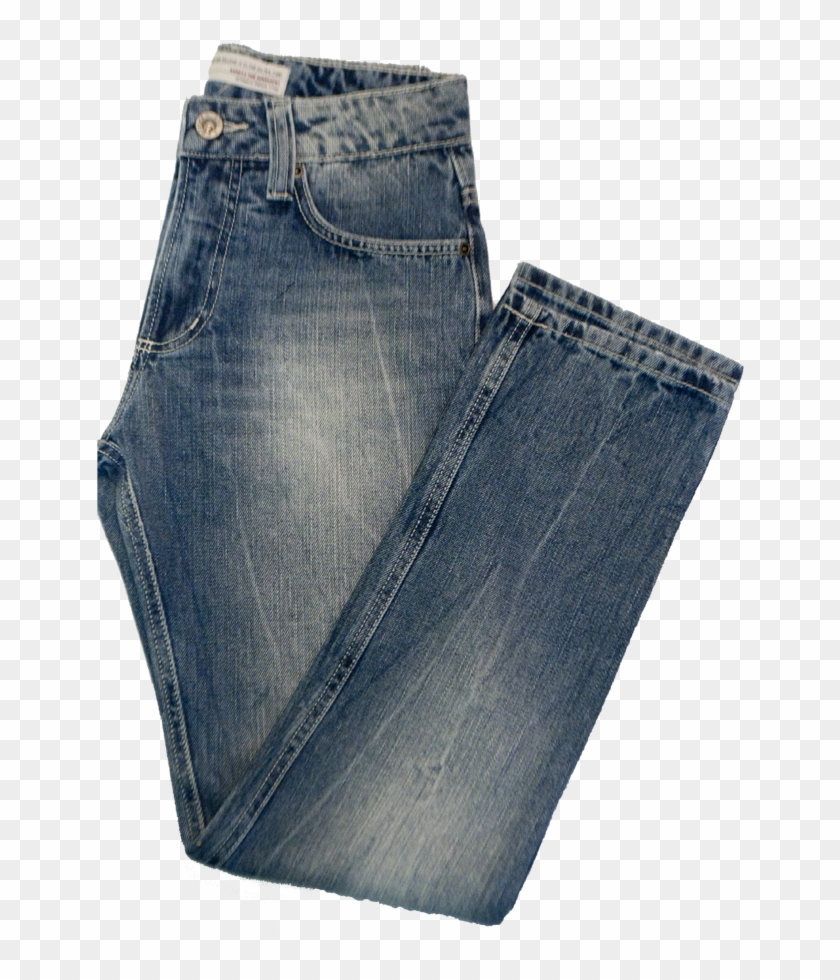 Jeans Png Image - Folded Jeans Transparent Background #873841