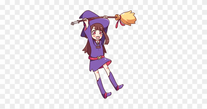 8,230 Views - Little Witch Academia Gif Akko Bunny #873854