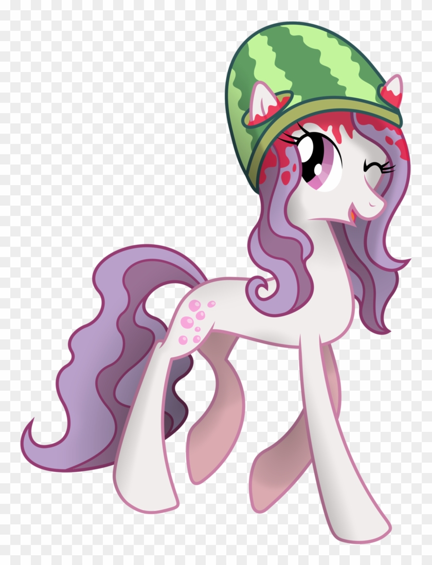 Watermelon Pony By Masemj - Cartoon #873961