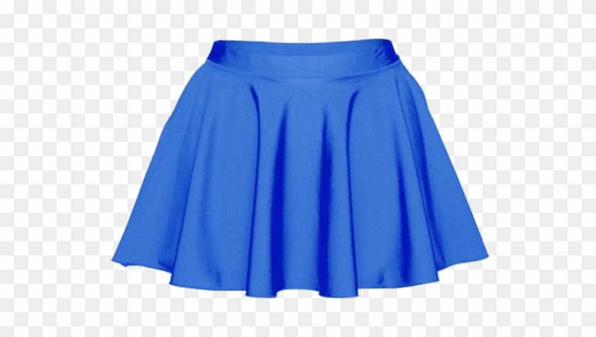 Clip Art Black Skirt Clipart - Transparent Background Blue Skirt Png #874033