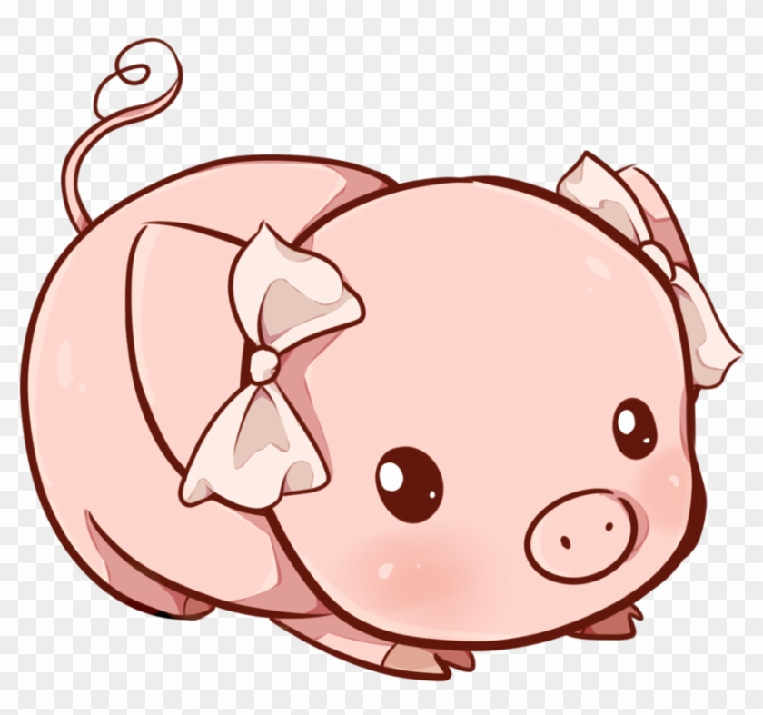 Kawaii Pig By Dessineka On Deviantart - Kawaii Pig #874064