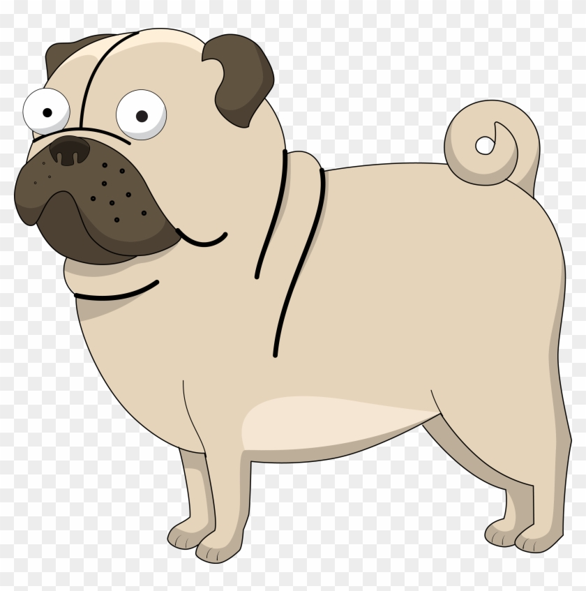 Pug Clipart Puggle - Pug Clipart Png #874075