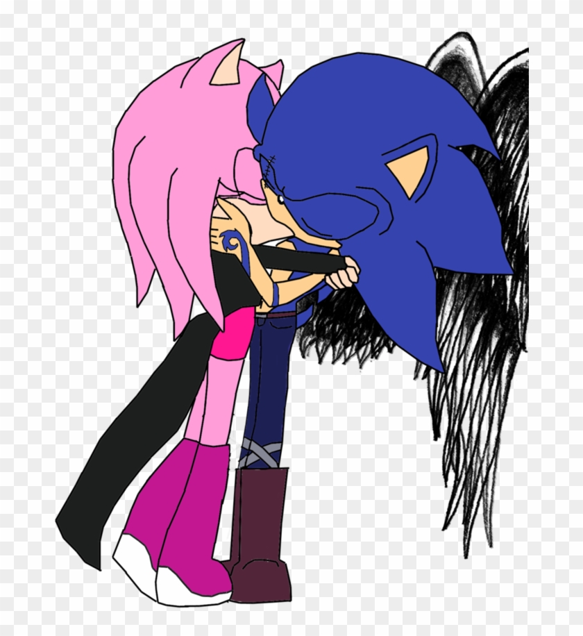 SonAmy kissing, <3 Nyra <3