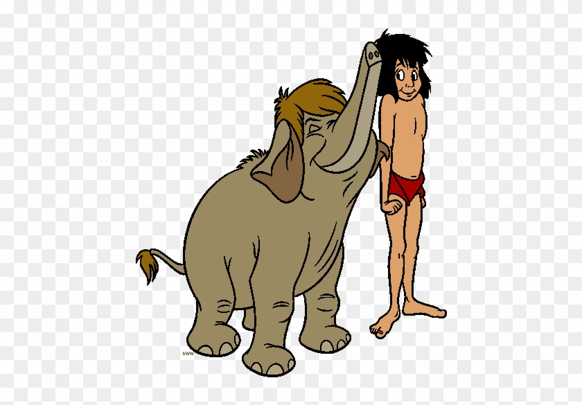Free Cartoon Shoes Cliparts, Download Free Clip Art, - Jungle Book Baby Elephant #874129