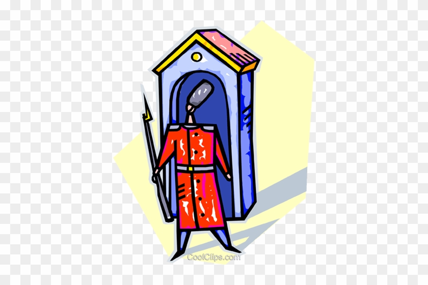 Guard House Royalty Free Vector Clip Art Illustration - Illustration #874270