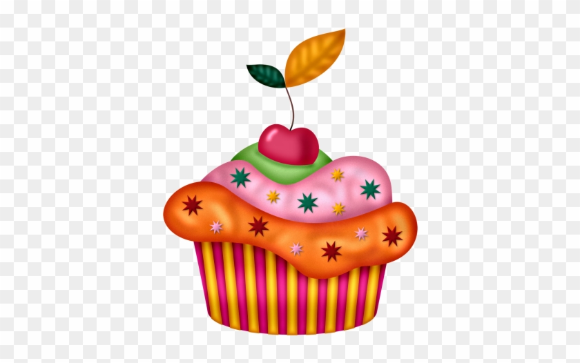 Cupcake 3 - Cupcakes Clipart #874274