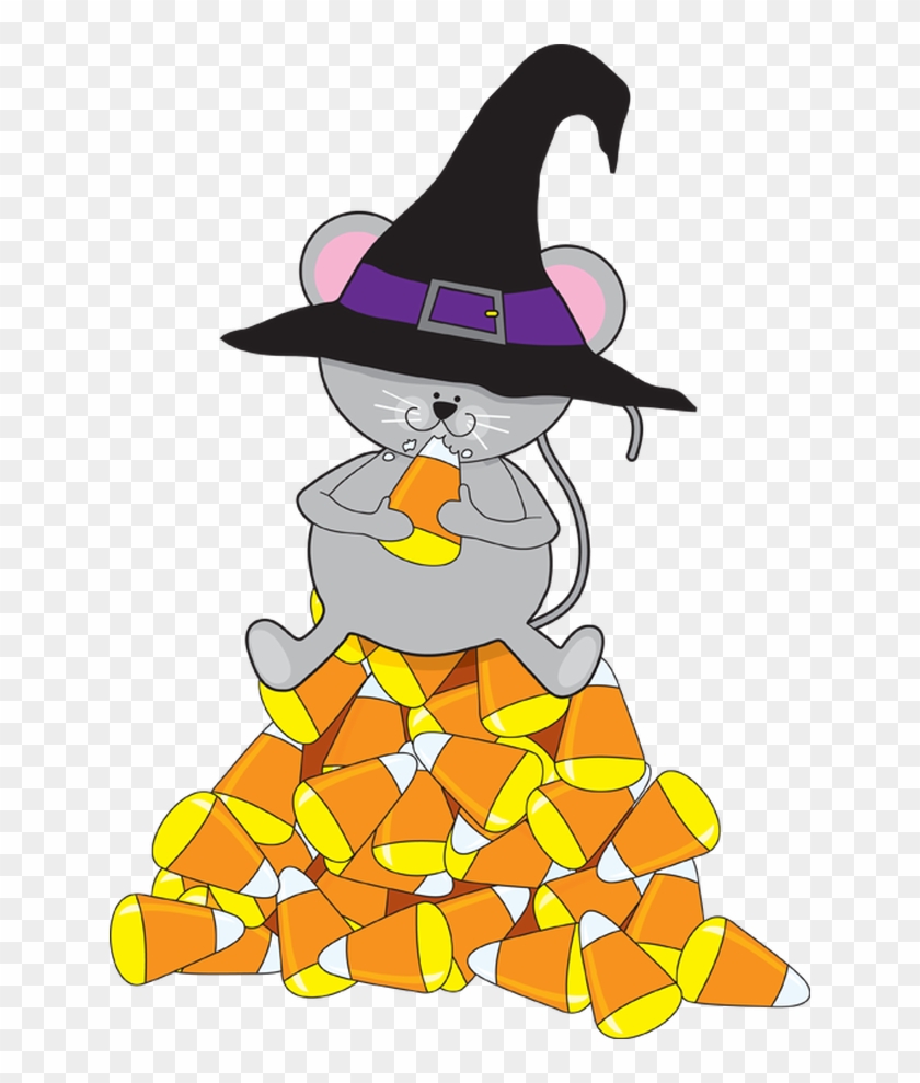 Mouse Eating Candy Corn - Candy Corn Clip Art #874286
