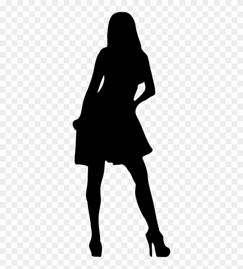 Woman Clip Art - Woman Silhouette Pdf #874298