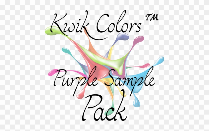 Kwik Colors Purple Sample Pack - Purple #874377