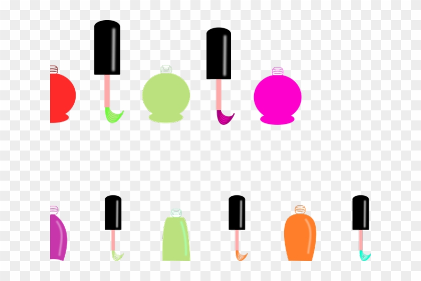 Nail Polish Clipart Manicure - Nail Polish Clipart Manicure #874454