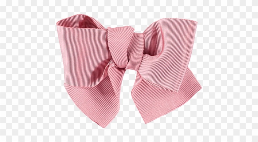 Grosgrain Dusty Pink Hair Bow - Bow Blue Grosgrain Png #874492