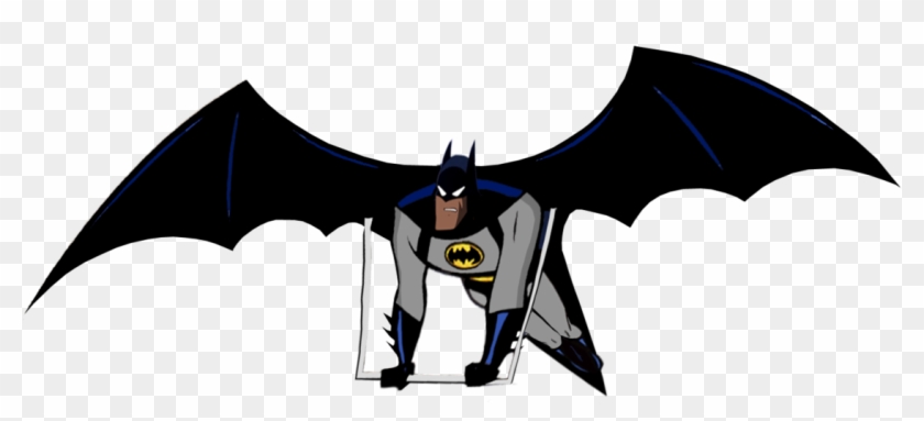 The Animated Series Bat-glider By Alexbadass - Comics #874603