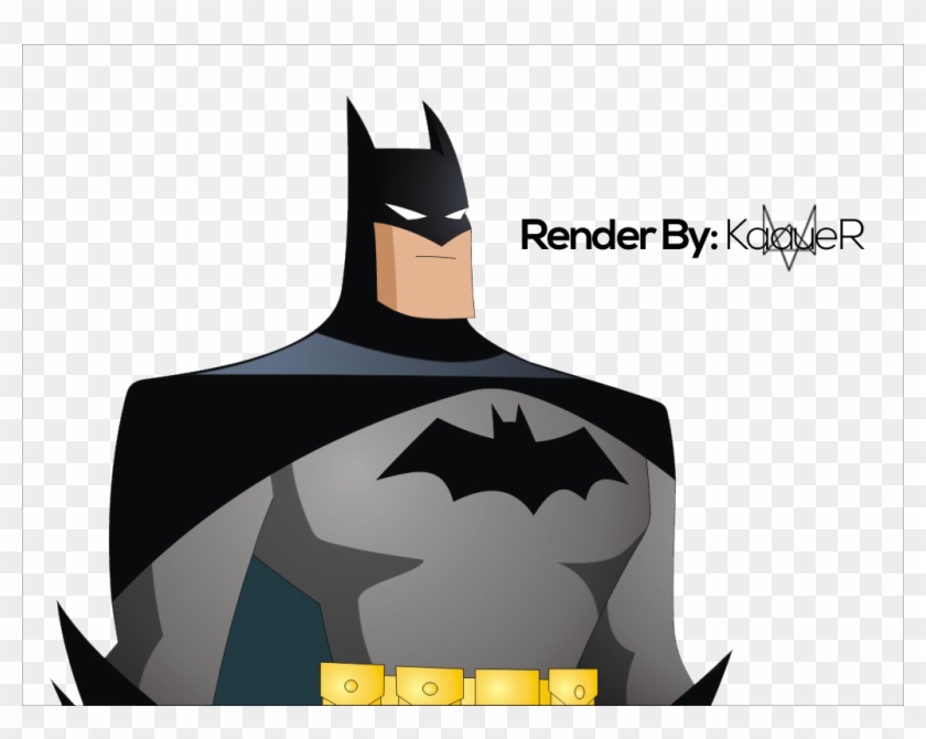 Batman Justice League Render By Kaauer - Batman The Animated Series Suit -  Free Transparent PNG Clipart Images Download
