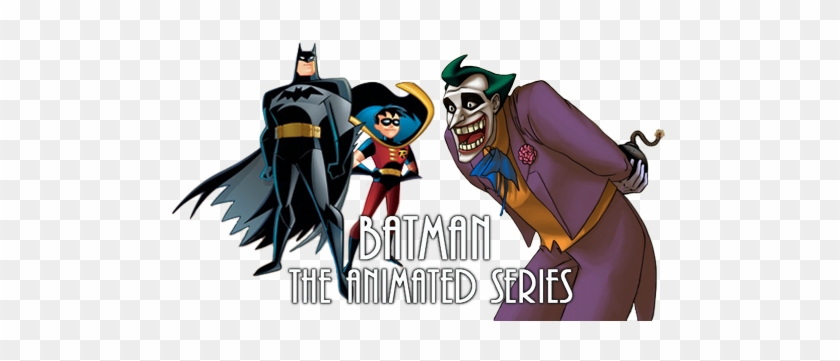 The Animated Series Tv Show Image With Logo And Character - Batman The Animated Series #874667