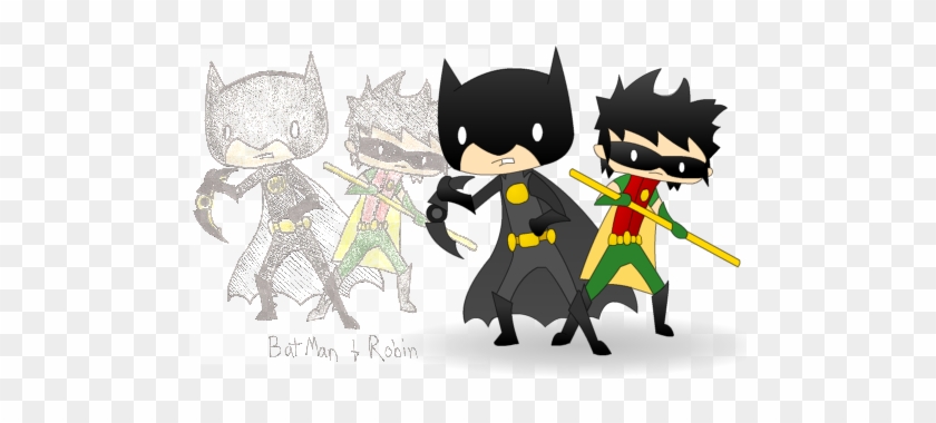 Batman And Robin By N8-ster - Cartoon #874675