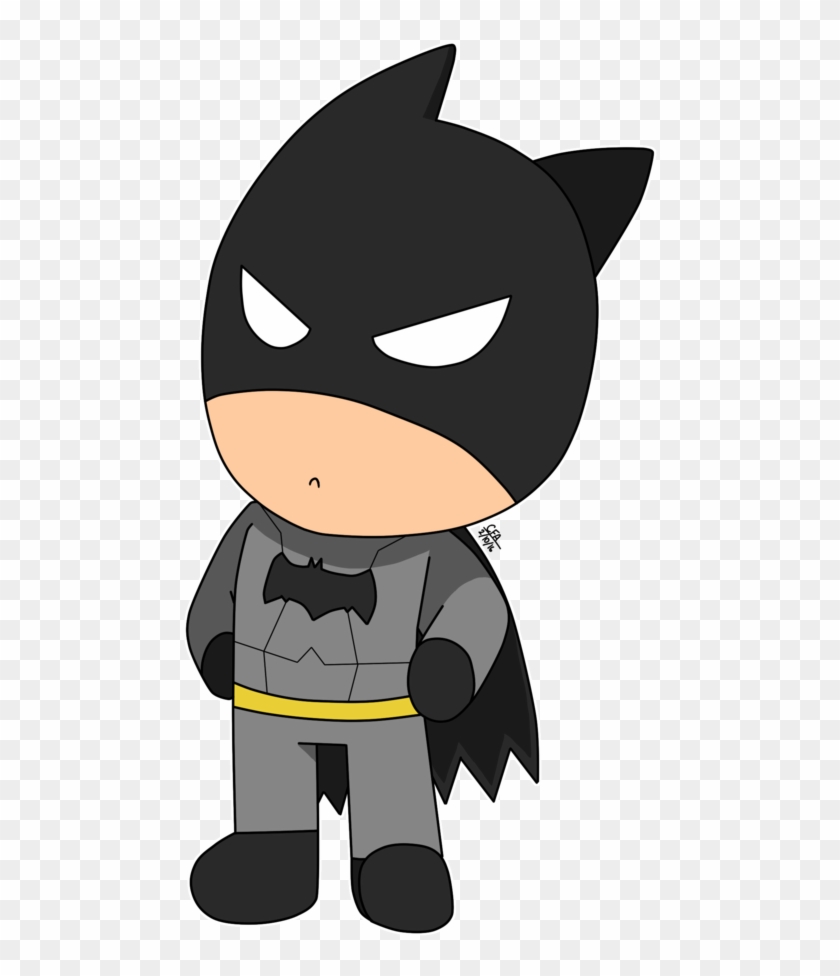 By Thecartoonfan - Batman Chibi Png #874692
