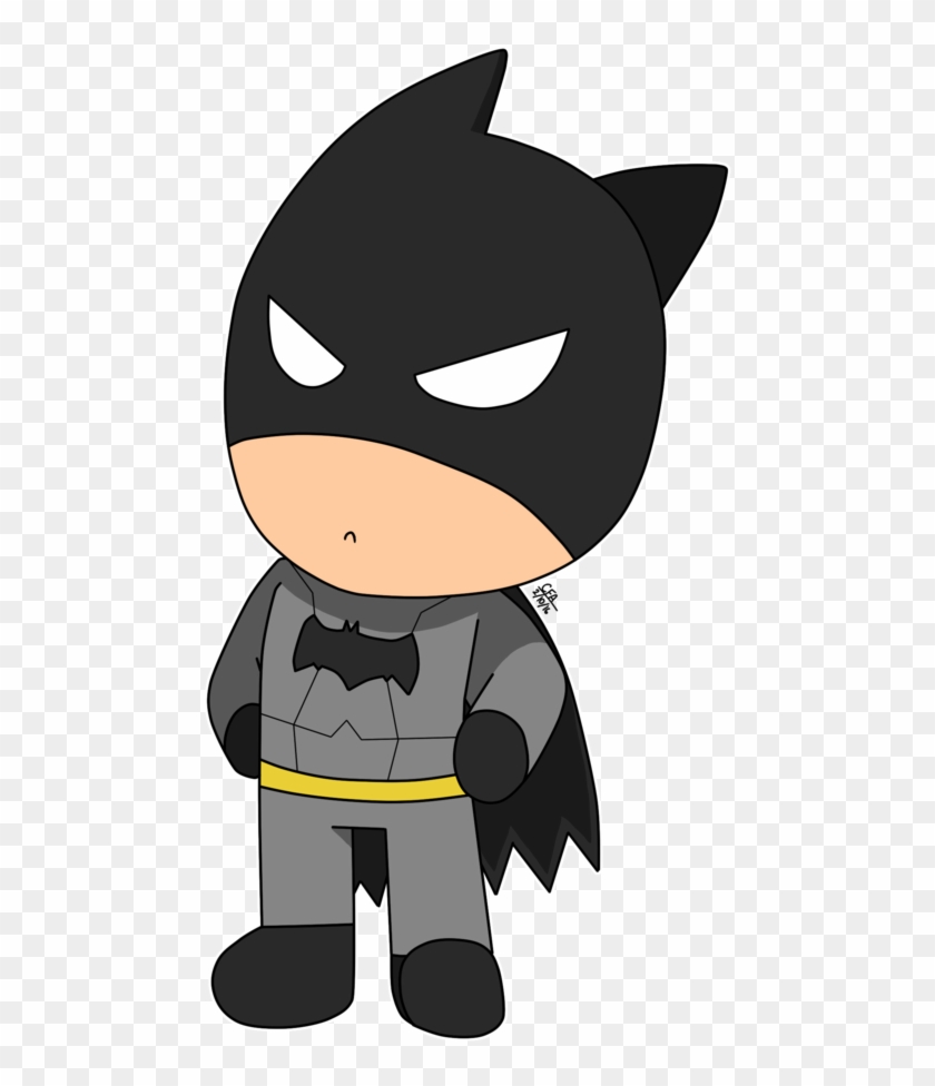 By Thecartoonfan - Batman Chibi Png #874692