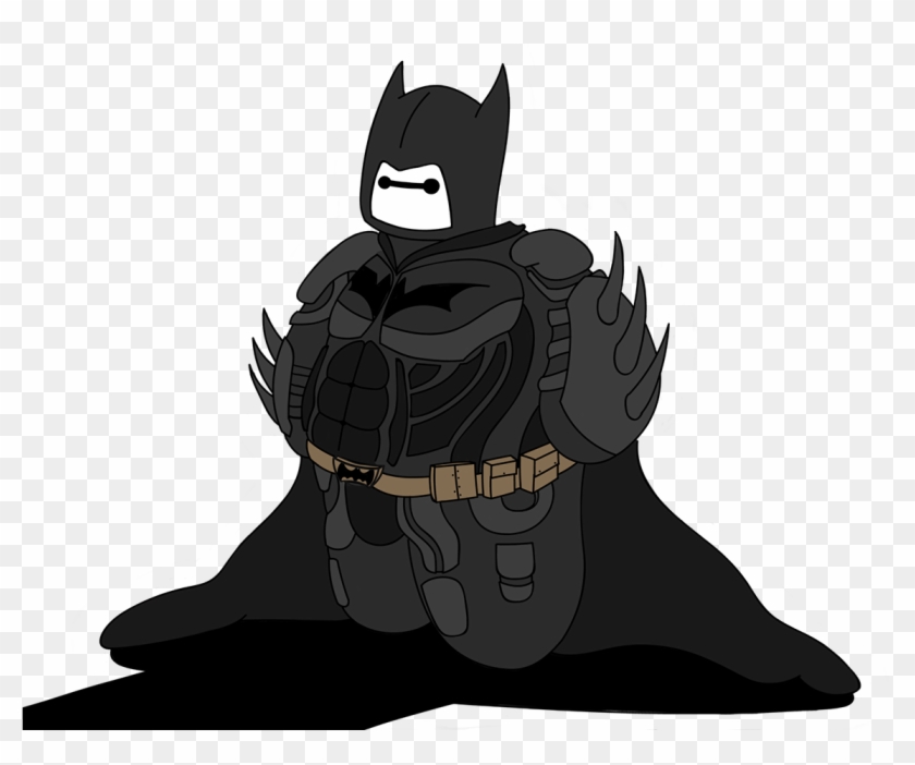 This Is Batmax A Combination Of Batman And Baymax By - Cartoon #874723