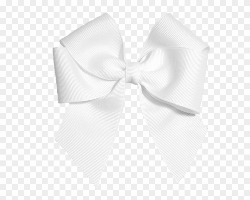 Baby Love Bow - White Bow Transparent Background #874736