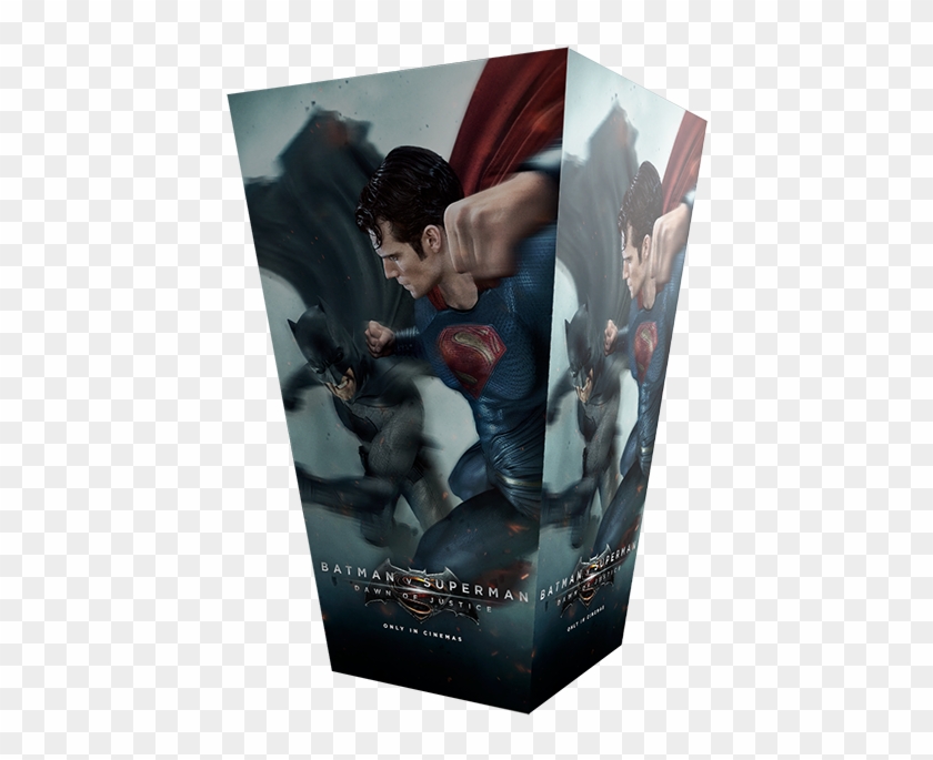 Superman Batman V Fight Raining - Batman Vs Superman Dawn Of Justice Popcorn #874800