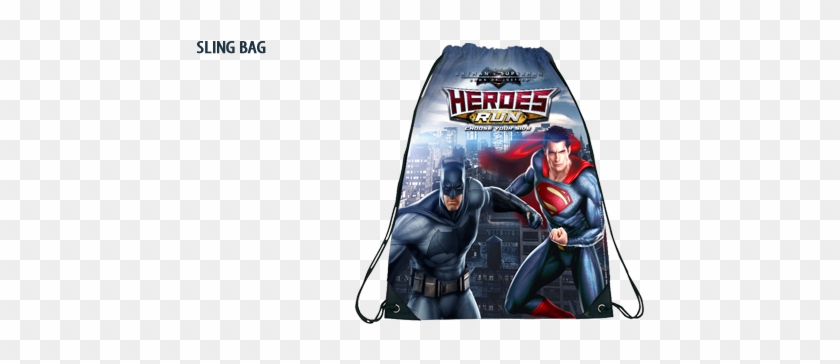 Batman Vs Superman Run 2016 Sling Bag - Batman Ve Superman Pelerinli Süvarinin El Kitabı Artemis #874821