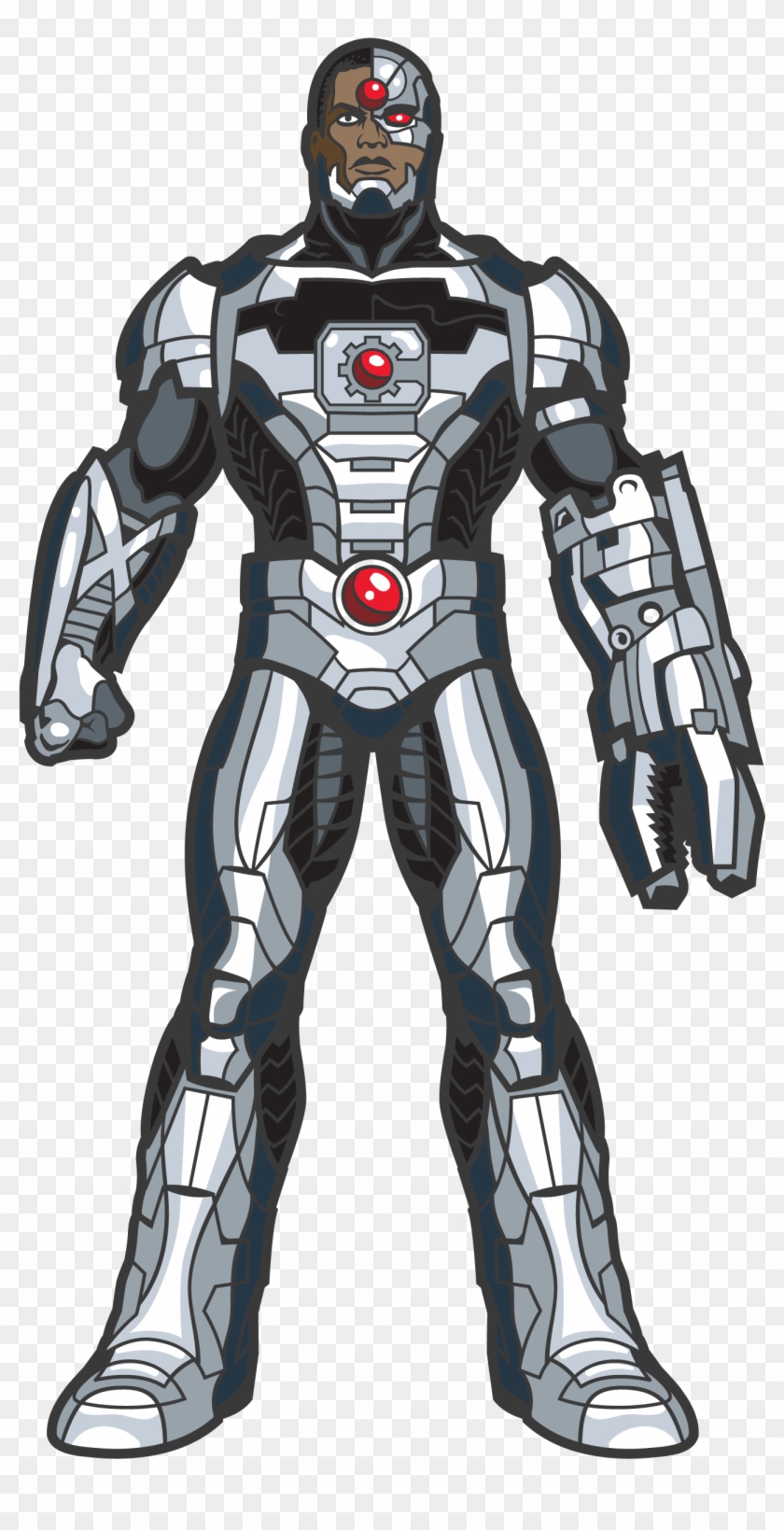 Cyborg - Dc Comics Figpin - Cyborg Justice League #874835