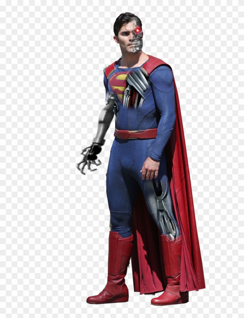 Cw Cyborg Superman Transparent By Savagecomics - Supergirl Cw Cyborg Superman #874862