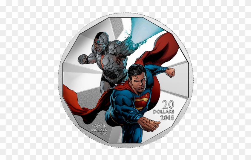 2018 1 Oz Canada The Justice League - Superman Coin 2018 #874875