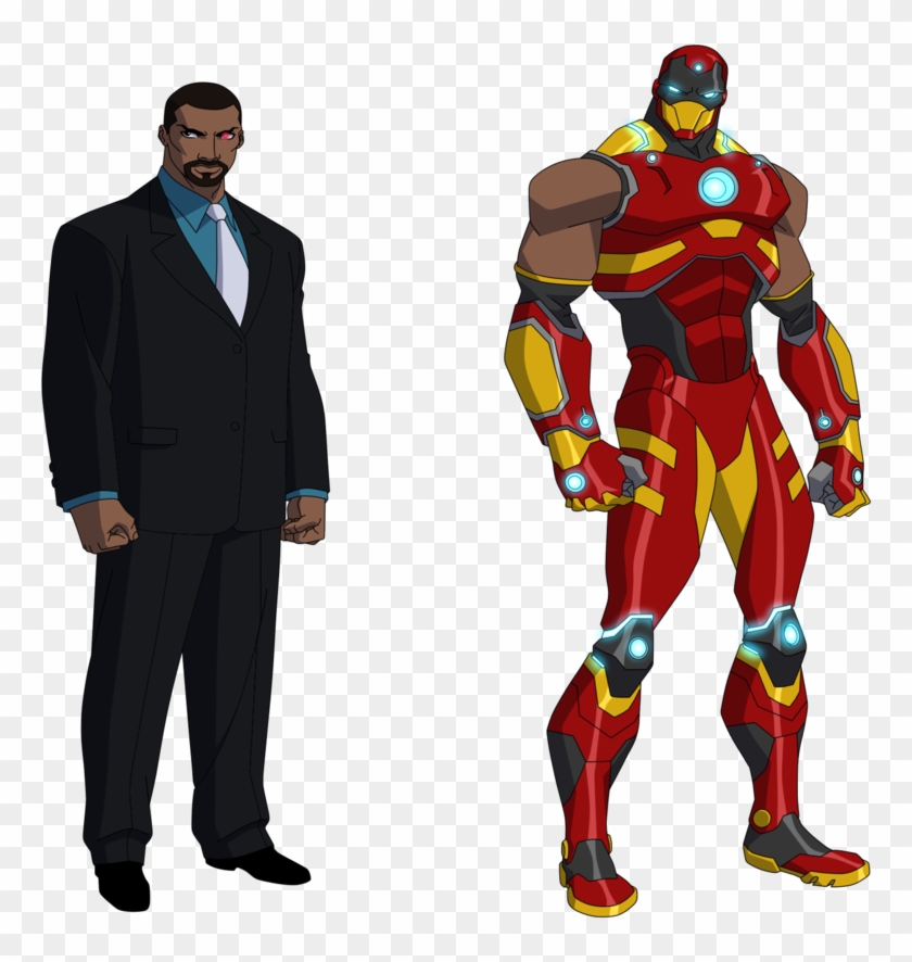 An Amalgam Of Vic Stone/cyborg And Tony Stark/iron - Cyborg Iron Man Amalgam #874882