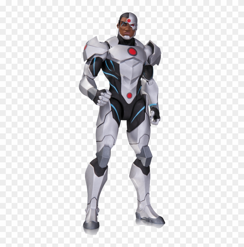 Justice League - Justice League - War - Cyborg 7" Action - Justice League War Cyborg #874888