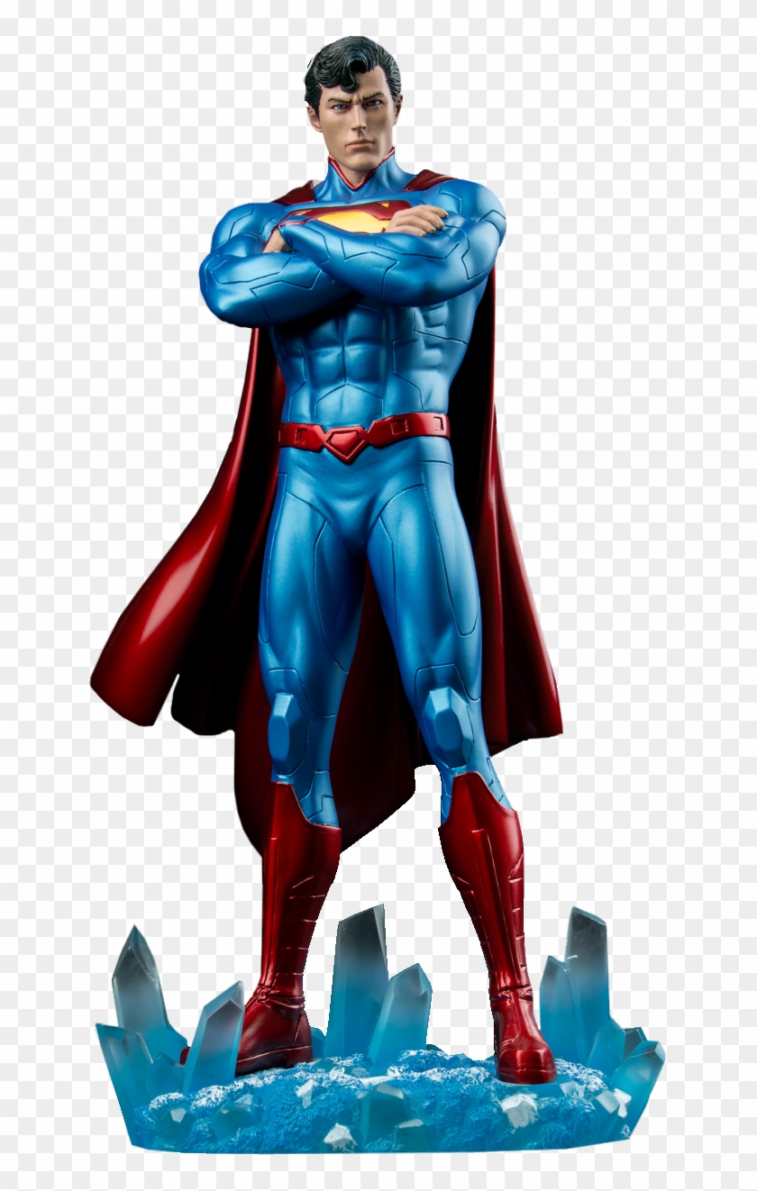 Jim Lee Superman Cyborg General Zod The New - Superman New 52 Statue #874893