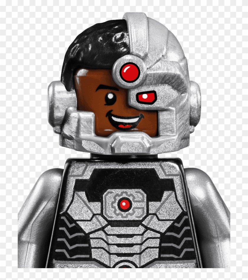 Cyborg Clipart Cyborg Justice League - Lego Super Heroes - Justice League Cyborg Minifigure #874897
