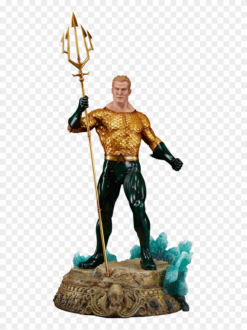 Aquaman Premium Format™ Figure - Superhero Aqua Man Png #874944