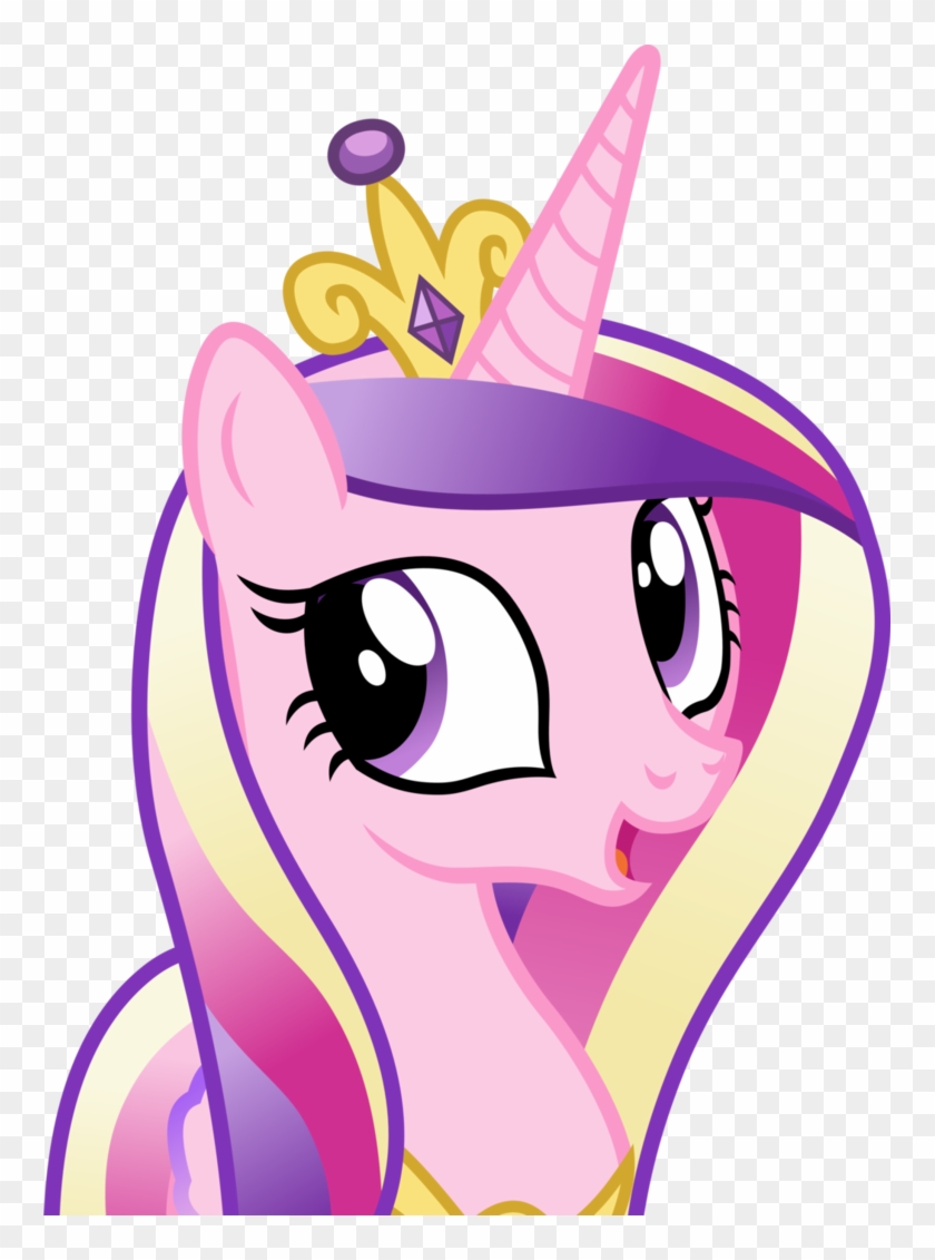 Happy Princess Cadance Vector By Weegeestareatyou - My Little Pony Vector #875021